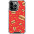 Burgers and Fries iPhone 14 Pro Clear Case