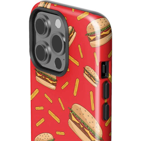 Burgers and Fries iPhone 14 Pro Impact Case