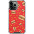 Burgers and Fries iPhone 14 Pro Max Clear Case