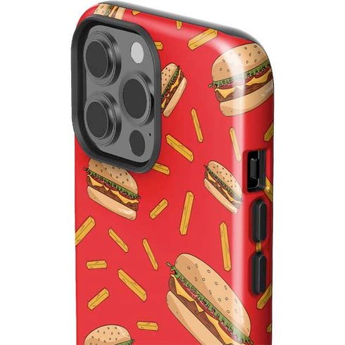 Burgers and Fries iPhone 15 Pro Max Impact Case