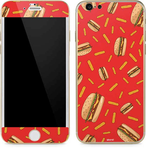 Burgers and Fries iPhone 6/6s Skin