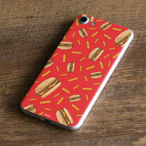 Burgers and Fries iPhone 7 Skin