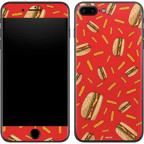 Burgers and Fries iPhone 8 Plus Skin