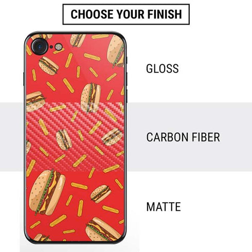 Burgers and Fries iPhone SE (2nd & 3rd Gen) Skin