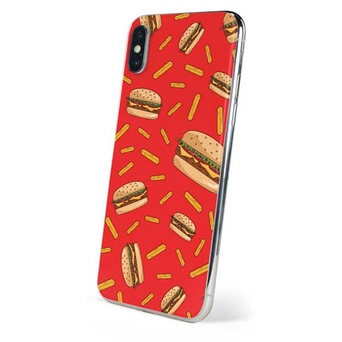 Burgers and Fries iPhone XS Skin