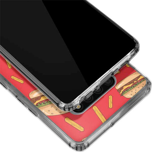 Burgers and Fries LG Stylo 6 Clear Case