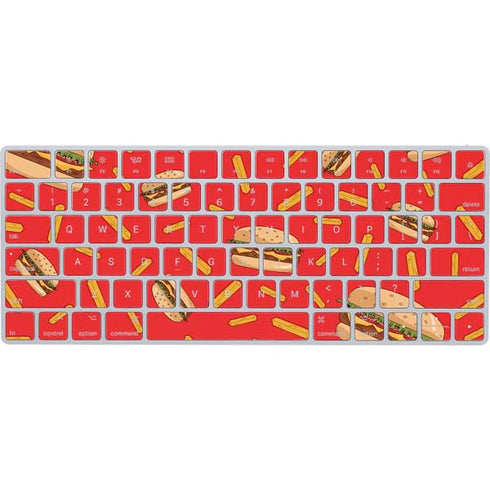 Burgers and Fries Magic Keyboard Skin