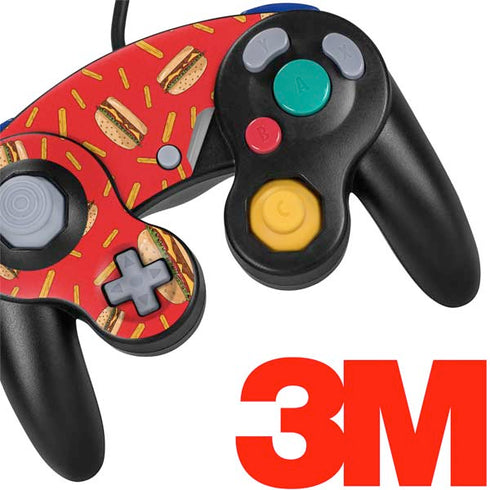 Burgers and Fries Nintendo GameCube Controller Skin