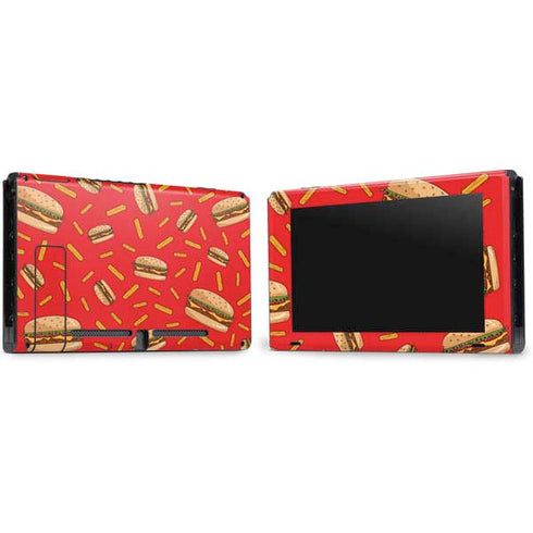 Burgers and Fries Nintendo Switch Bundle Skin