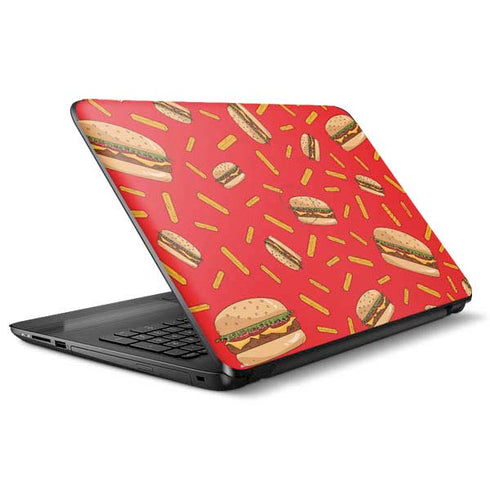 Burgers and Fries HP Notebook Skin