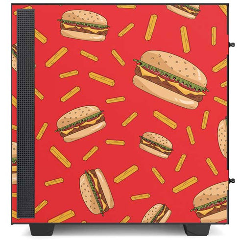 Burgers and Fries NZXT H510 Compact ATX Mid-Tower Case Skin