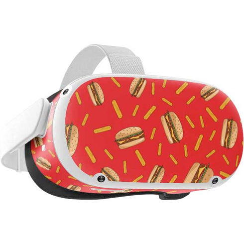 Burgers and Fries Oculus Quest 2 Skin