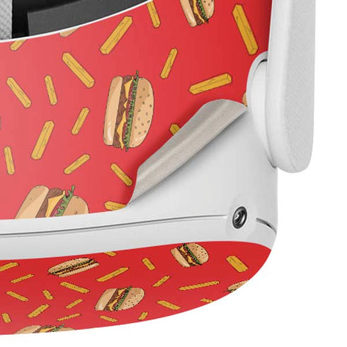 Burgers and Fries Oculus Quest 2 Skin
