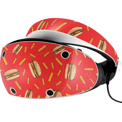 Burgers and Fries PlayStation VR2 Skin