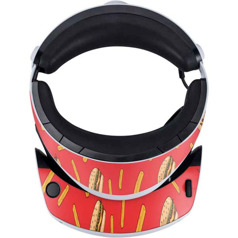 Burgers and Fries PlayStation VR2 Skin