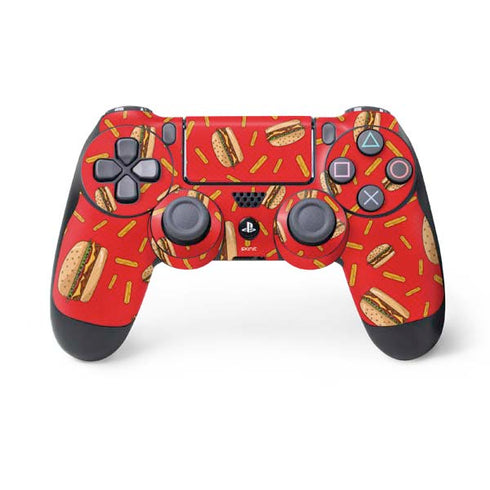 Burgers and Fries PS4 Controller Skin