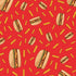 Burgers and Fries PS4 Slim Skin