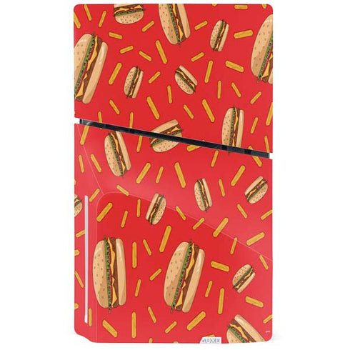 Burgers and Fries PS5 Slim Disk Bundle Skin