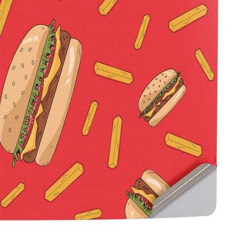 Burgers and Fries PS5 Slim Digital Edition Console Skin