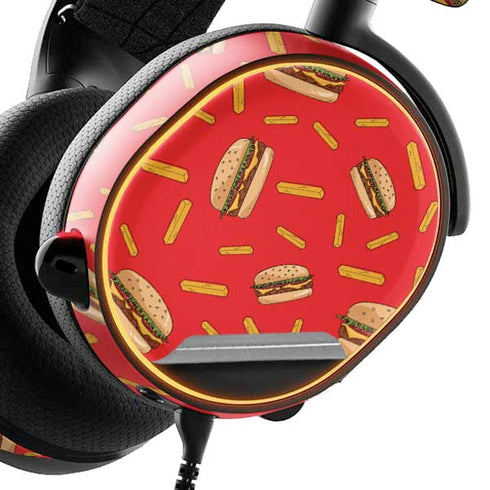 Burgers and Fries SteelSeries Arctis 3 Skin