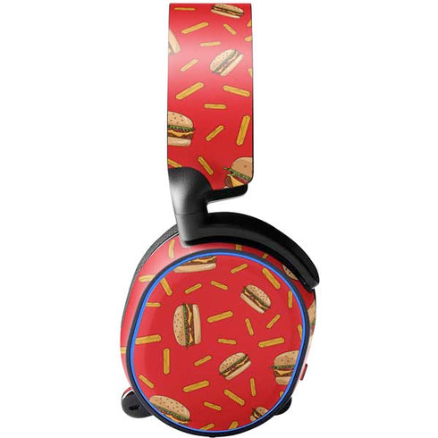 Burgers and Fries SteelSeries Arctis 5 Skin