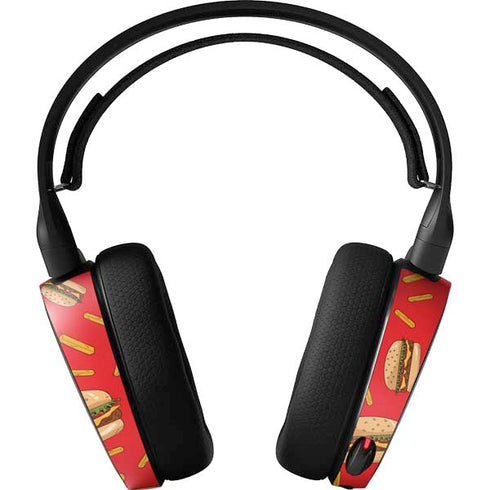 Burgers and Fries SteelSeries Arctis 5 Skin