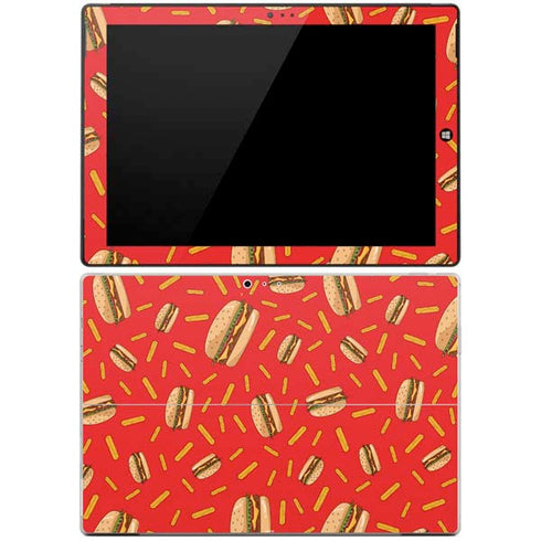 Burgers and Fries Surface Pro 3 Skin