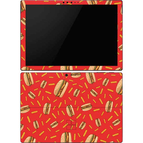 Burgers and Fries Surface Pro 6 Skin