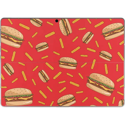 Burgers and Fries Surface Pro 8 Skin