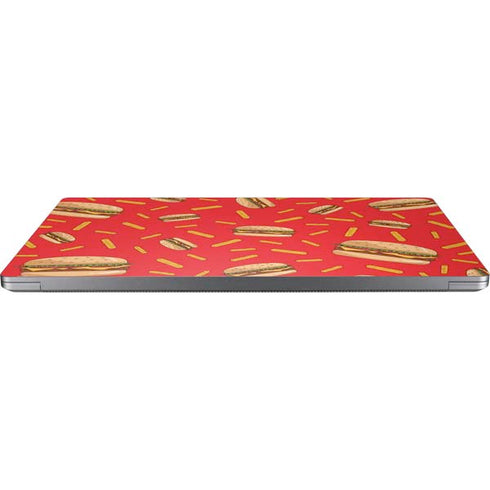Burgers and Fries Universal Laptop 12in (9.8 x 6.8in) Skin
