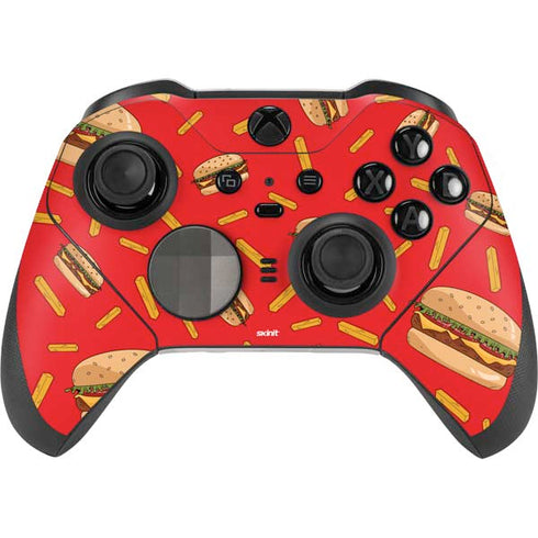 Burgers and Fries Xbox Elite Wireless Controller Series 2 Skin