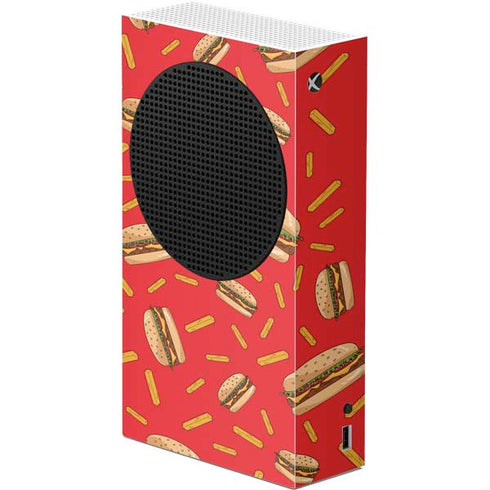 Burgers and Fries Xbox Series S Console Skin