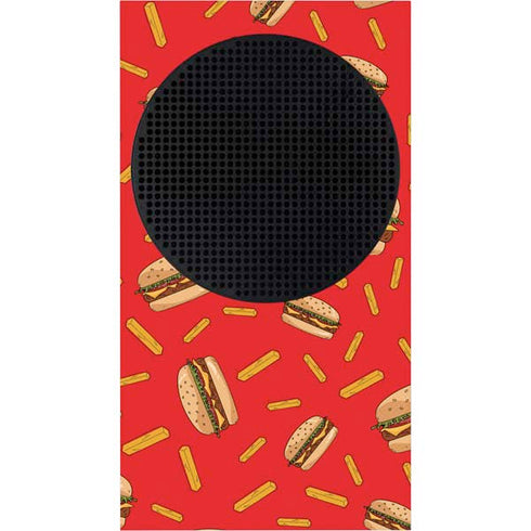 Burgers and Fries Xbox Series S Console Skin
