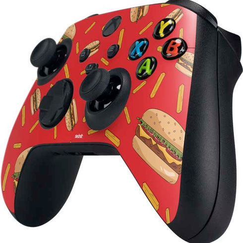Burgers and Fries Xbox Series X Controller Skin