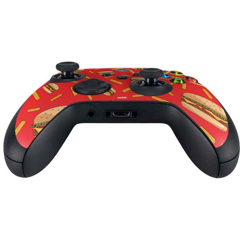 Burgers and Fries Xbox Series X Controller Skin