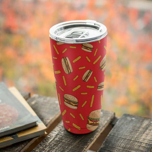 Burgers and Fries Yeti 20oz Tumbler Skin