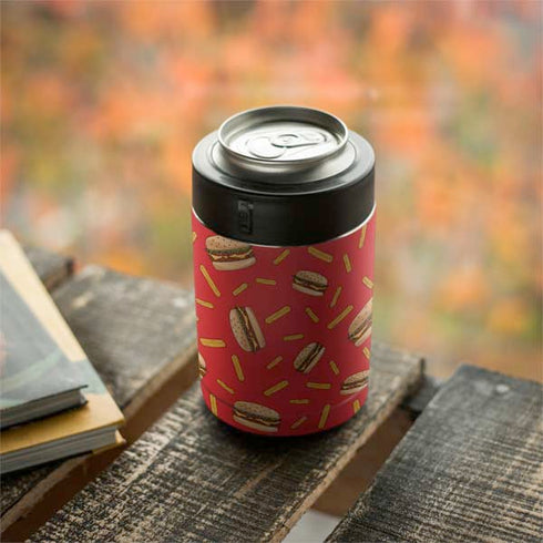 Burgers and Fries Yeti Colster Can Insulator Skin