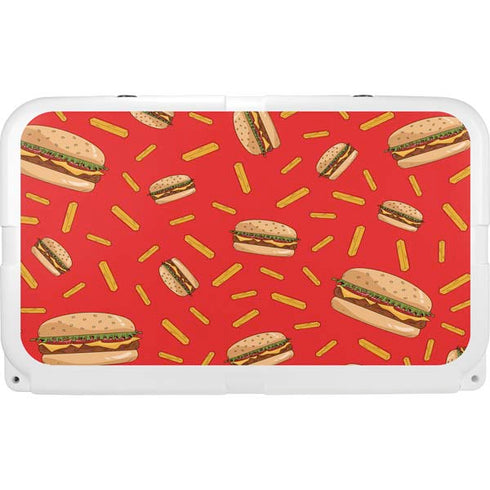 Burgers and Fries YETI Tundra 45 Hard Cooler Skin