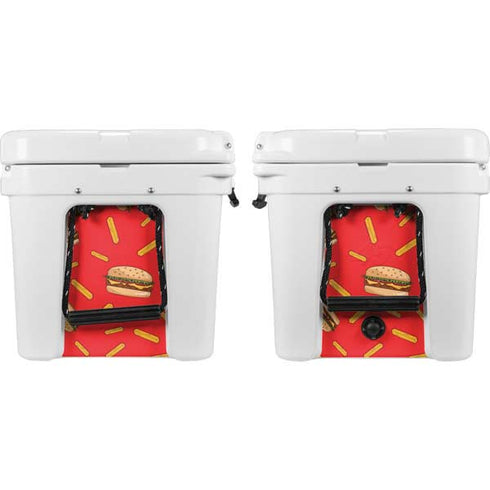 Burgers and Fries YETI Tundra 45 Hard Cooler Skin