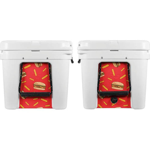 Burgers and Fries YETI Tundra 65 Hard Cooler Skin