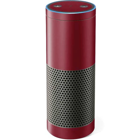 Burgundy Solid Amazon Echo Skin