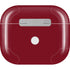 Burgundy Solid Apple AirPods (3rd Gen 2021) Skin