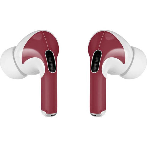 Burgundy Solid Apple AirPods Pro Skin