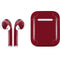 Burgundy Solid Apple AirPods Skin