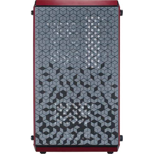 Burgundy Solid Cooler Master MasterBox Q300L Mini Tower Skin