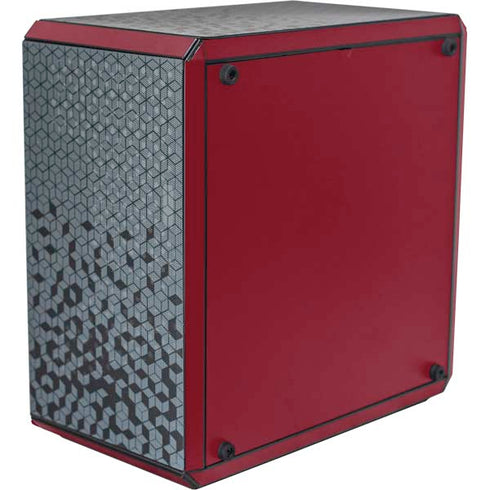 Burgundy Solid Cooler Master MasterBox Q300L Mini Tower Skin