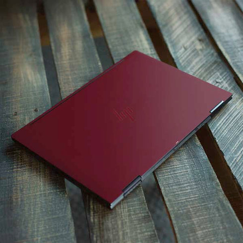 Burgundy HP Envy Skin