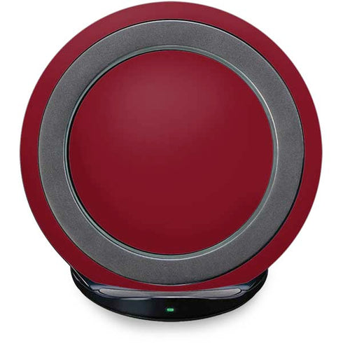 Burgundy Solid Fast Charge Wireless Charging Stand Skin