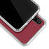 Burgundy Solid Galaxy A20 Clear Case