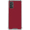 Burgundy Solid Galaxy A32 5G Clear Case